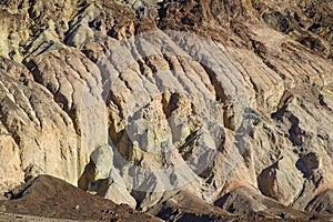 Eroded Badlands At Death Valley