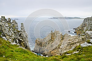 Eroded Ciffs on a wild coast