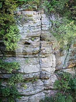 Eroded Cliff Wall