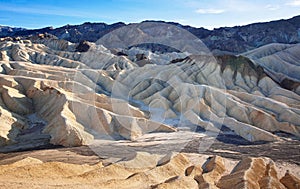 Eroded Geology of Death Valley Zabriskie Point