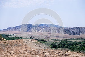 Eroded Hillside Patterns in Vashlovani