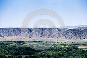 Eroded Hillside Patterns in Vashlovani