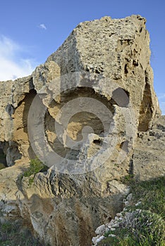 Eroded Rocks at Kato Paphos