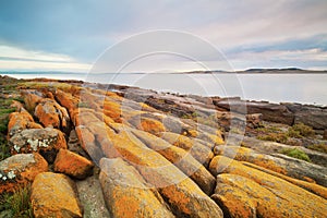 Eroded Rocky Coastline