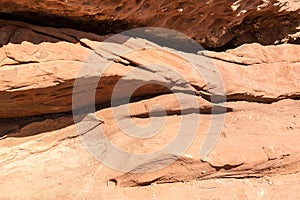 Eroded sandstone