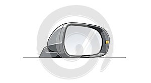 Erodynamic design featuring a dark grey frame with a yellow indicator