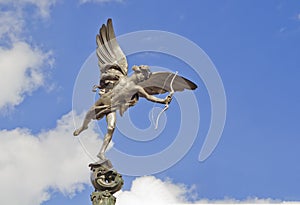 Eros statue photo