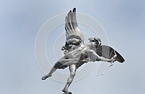 Eros statue with Blue Sky
