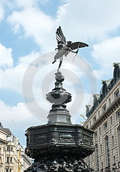 Eros Statue, Piccadilly Circus, London photo