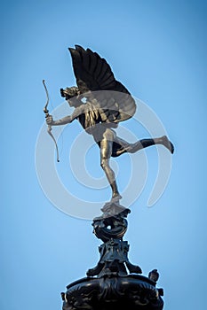 Eros Statue at Piccadilly Circus