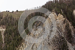 Erosion around Wiesen Viaduct