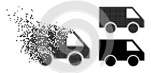 Erosion and Halftone Pixel Van Glyph