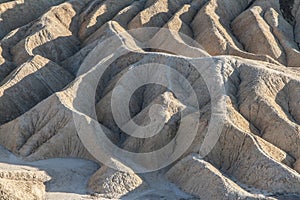 Erosional Landforms at Zabriskie Point