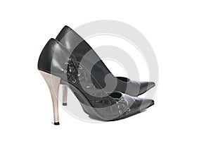 Erotic hig heels in black