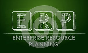 Erp, enterprise resource planning on blackboard