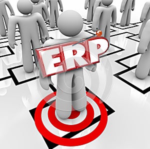 ERP Enterprise Resource Planning Company Business Program Software