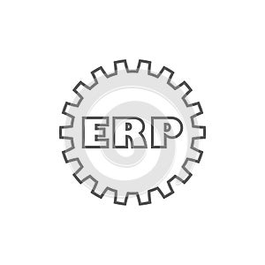 ERP Enterprise Resource Planning Icon