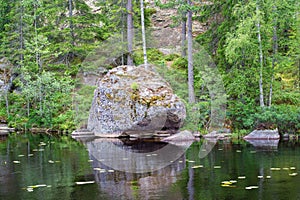 Erratic boulders