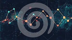 error glitching line chart