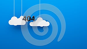 Error 404 God not found background 3d