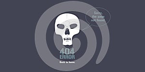 404 error page vector illustration