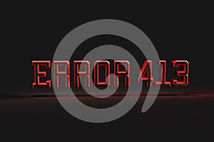 413 Error Request Entity Too Large on website page