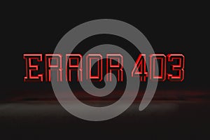 403 Error server Forbidden on website page