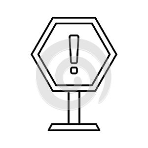 Error sign Vector Icon which can easily modify or edit