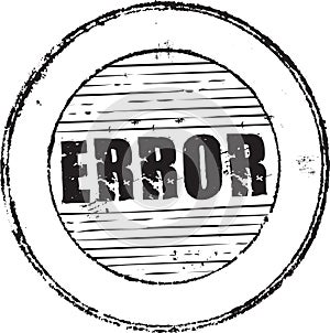 Error stamp