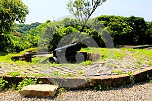 The Ershawan Fort is a traditional Chinese-style fort building located in Keelung, Taiwan