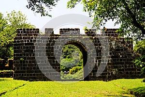 The Ershawan Fort is a traditional Chinese-style fort building located in Keelung, Taiwan