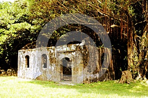 The Ershawan Fort is a traditional Chinese-style fort building located in Keelung, Taiwan