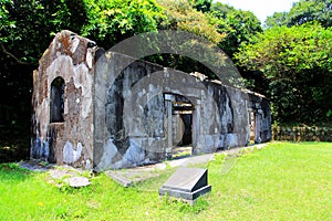 The Ershawan Fort is a traditional Chinese-style fort building located in Keelung, Taiwan