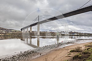 Erskine Bridge over the Clyde in Scotland.