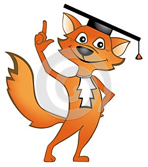 Erudite fox