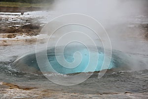 Erupting Geyser