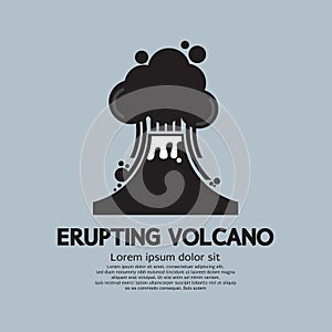 Erupting Volcano Natural Disaster