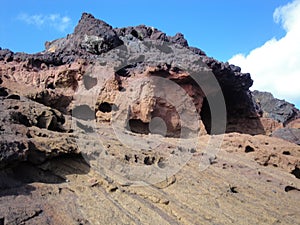 Eruptive deposits on Madeira