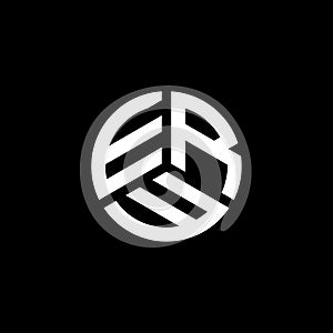 ERW letter logo design on white background. ERW creative initials letter logo concept. ERW letter design