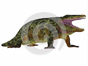 Eryops Dinosaur Side Profile