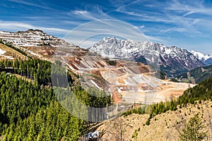 Erzberg Open-pit Iron Ore Mine - Eisenerz, Austria