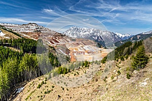 Erzberg Open-pit Iron Ore Mine - Eisenerz, Austria