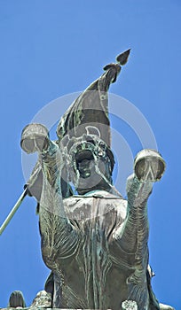 Erzh Karl Statue in Vienna, Austria
