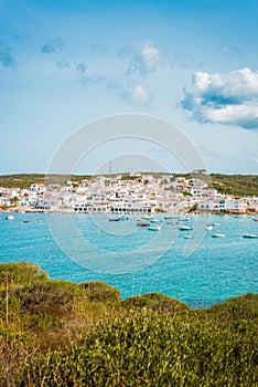 Es Grau Village in Minorca, Spain