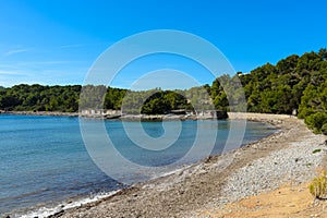 Es Xarco is a small fishing beach