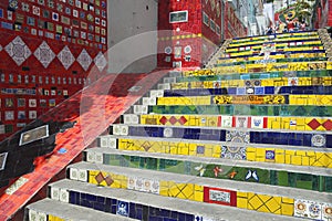 Escadaria Selaron Steps Rio de Janeiro Brazil