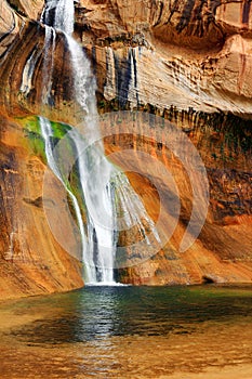 Escalante National Monument, Utah, Lower Calf Creek Falls, Southwest Desert, USA