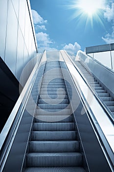 Escalator photo