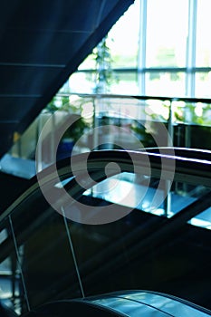 Escalator in the business centre