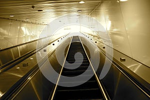 Escalator going to the heaven